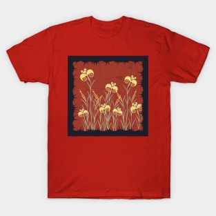 Minoan saffron flowers T-Shirt